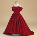 Robe cérémonie ado - Bordeaux Élégance
