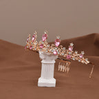 Couronne enfant fille - Rose bonbon