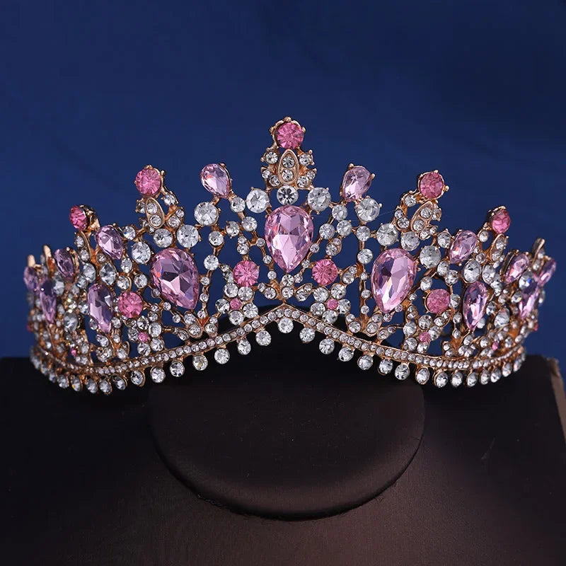 Couronne Princesse / Diadème Pour Femme - Alliage Et Strass, Avec Peigne, Pour Anniversaire, Mariage, Bal De Fin D'année Couronne Reine Mariage Couronne Princesse / Diadème Pour Femme - Alliage Et Strass, Avec Peigne, Pour Anniversaire, Mariage, Bal De Fin D'année Couronne Reine Mariage