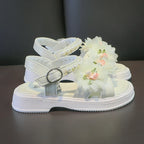 Sandali eleganti per bambini con fiori