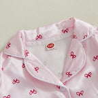 Pyjama enfant fille - Petit noeud - L'univers de la licorne