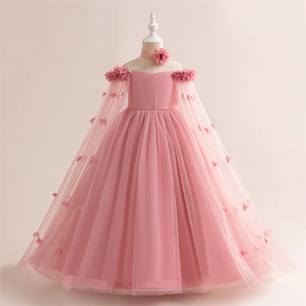 Vestido de princesa para niña Amandine 