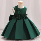 Robe de cérémonie satinée et élégante