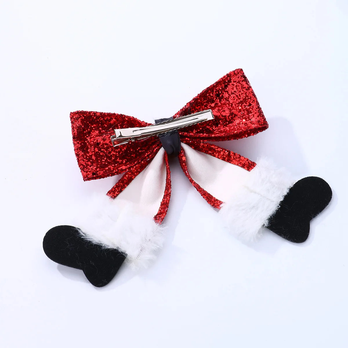 Barrette enfant père noël