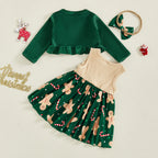Robe bébé de Noël - 3 pièces