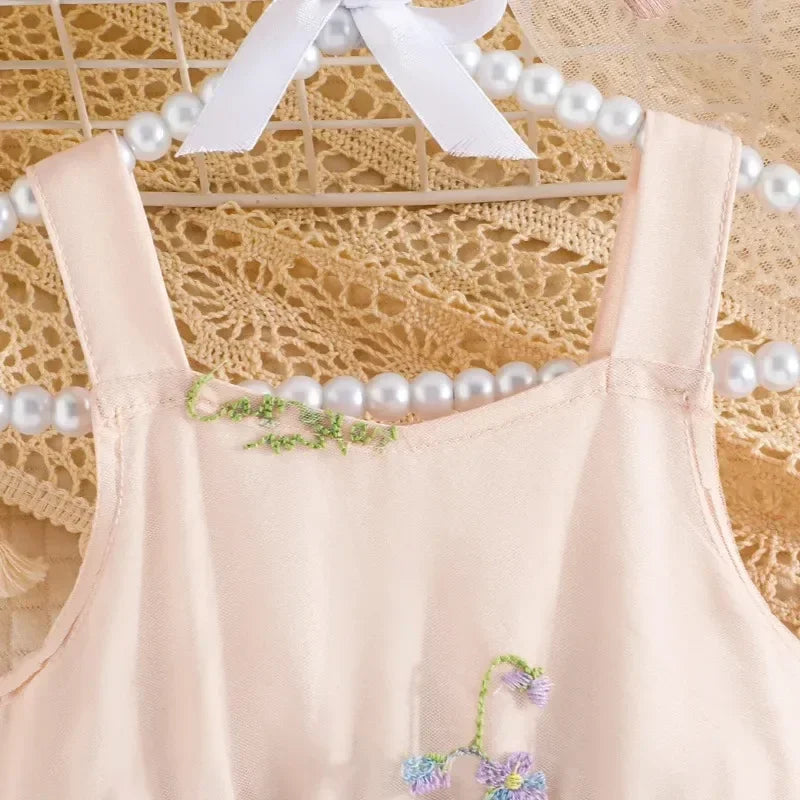 Vestido de princesa mariposa para niñas