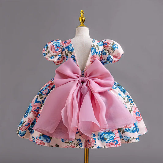 Robe à fleur enfant Viky