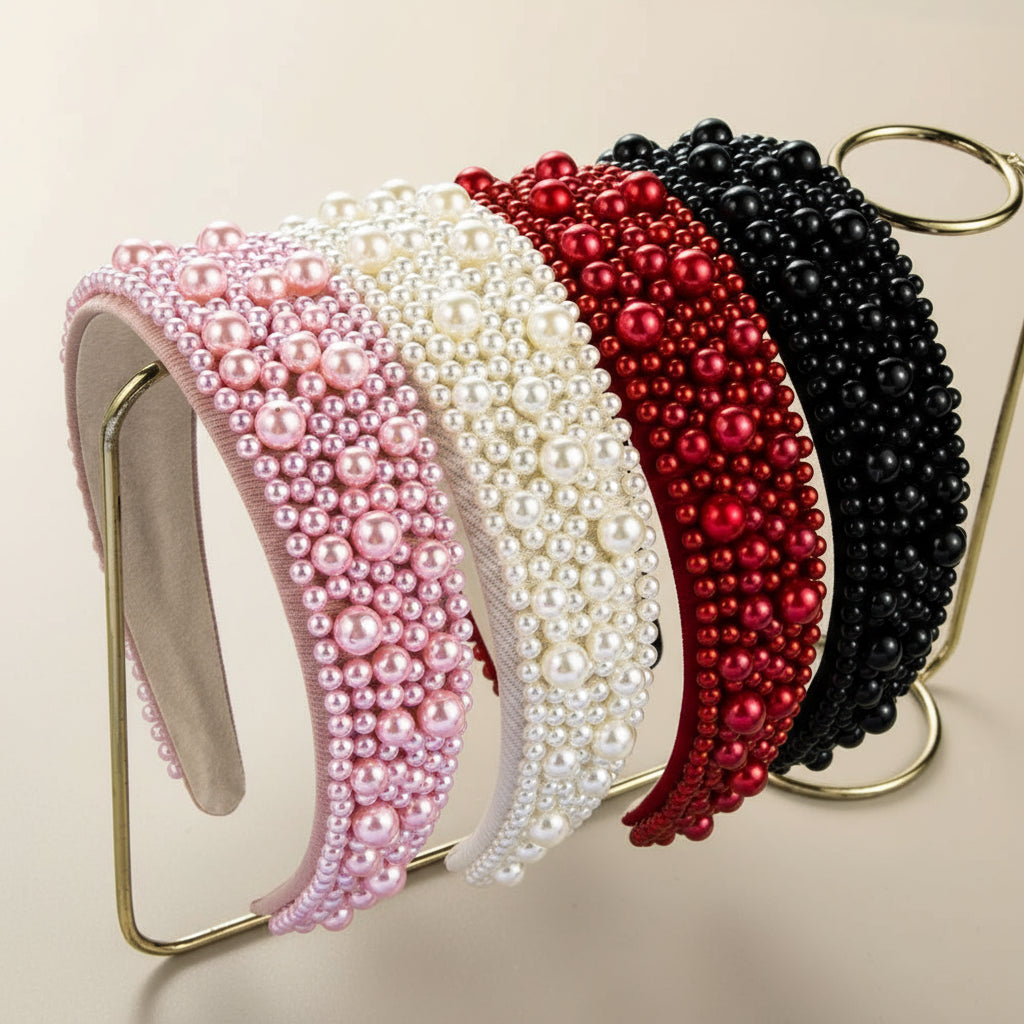 Serre-tête enfant - Perle - L'univers de la licorne