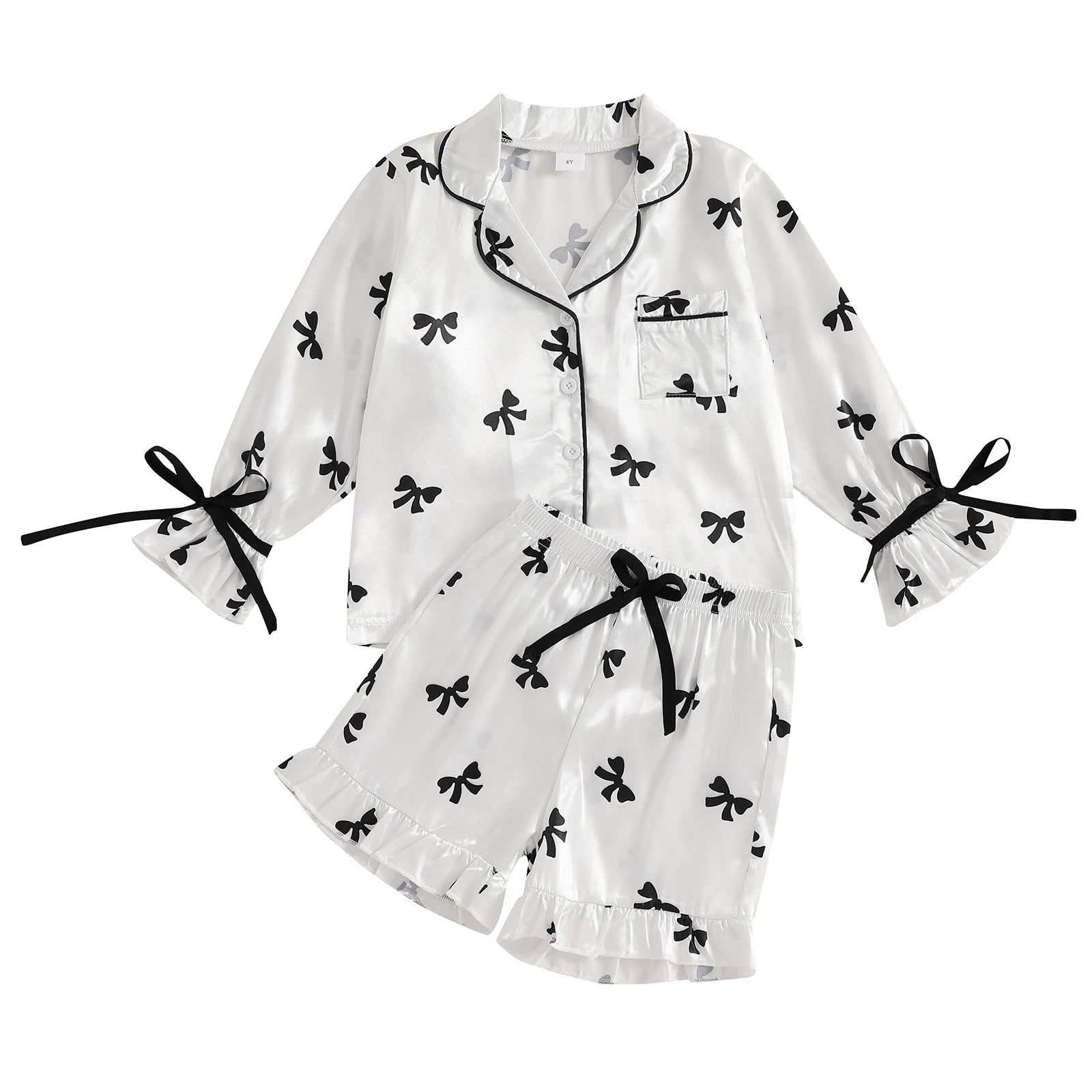 Pyjama fille - 2 pièces noeud