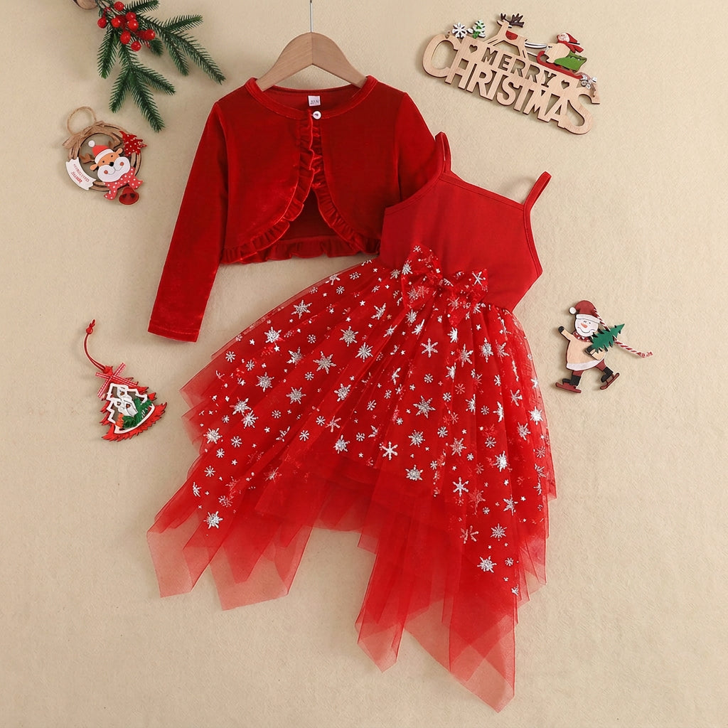 Robe 2 pièces nöel fille - Christmas