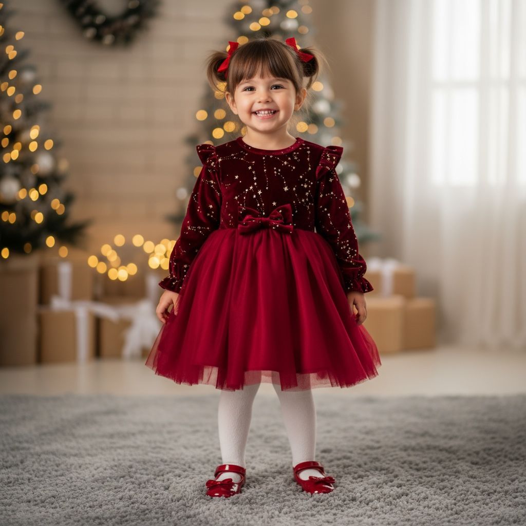 Vestido de fiesta infantil - Kristina