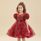 Vestito ragno natalizio per bambine