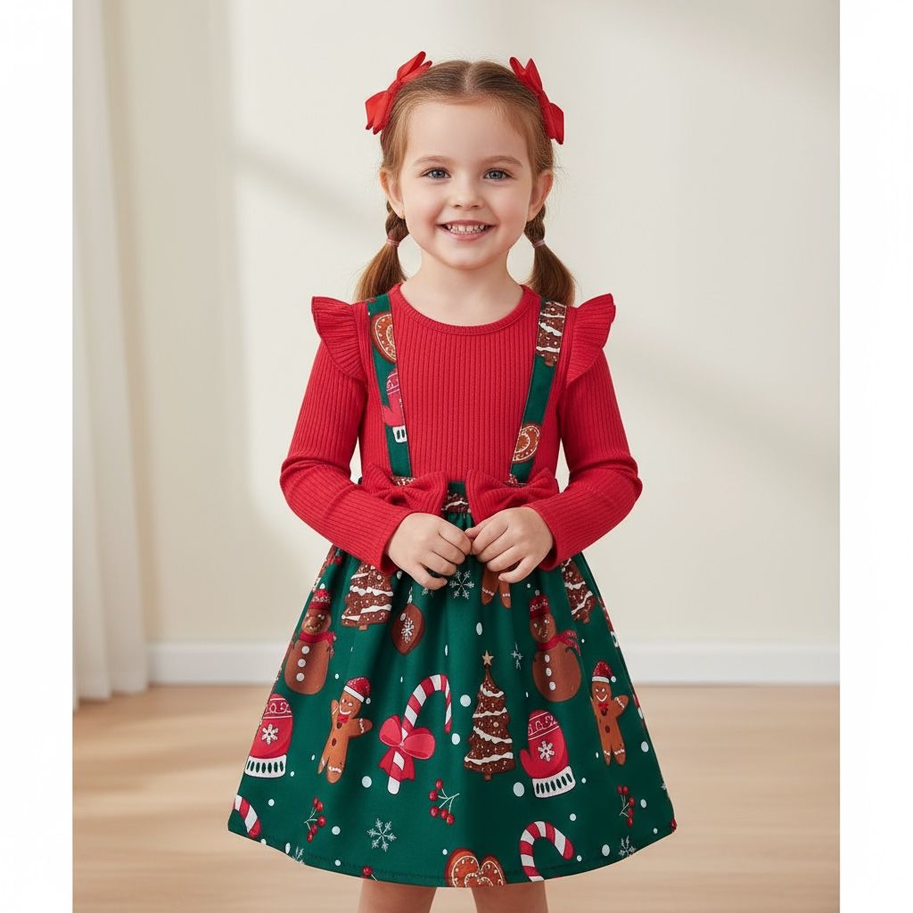 Abito natalizio per bambini - Natale incantato
