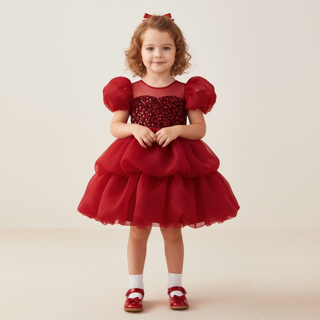 Vestido formal de Navidad de Vera