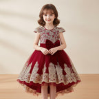 Robe de cérémonie Noël avec traine Jini