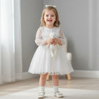 Vestido infantil Julia con mangas