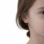 Boucle d'oreille enfant - Coeur rouge - L'univers de la licorne