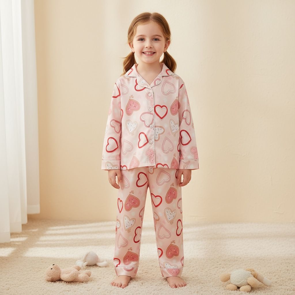 Pyjama enfant fille - Motif - L'univers de la licorne