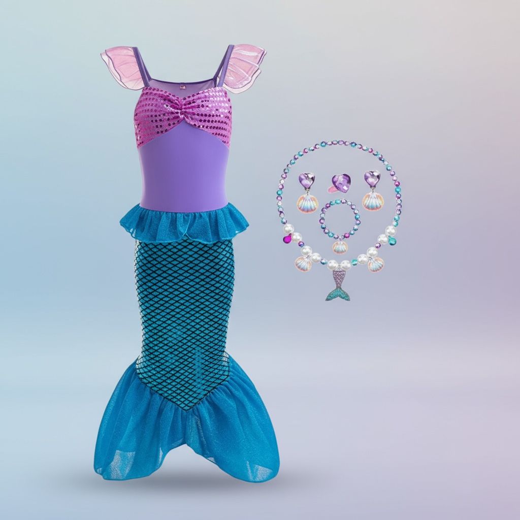 Déguisement fille - Sirène Oceana