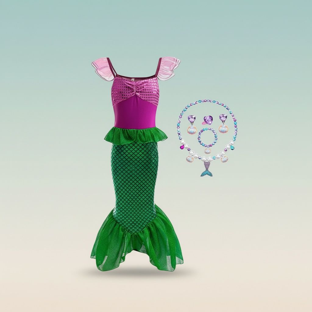 Déguisement fille - Sirène Oceana