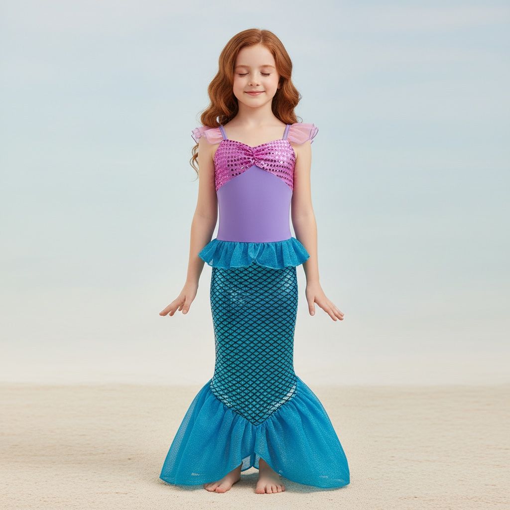 Déguisement fille - Sirène Oceana