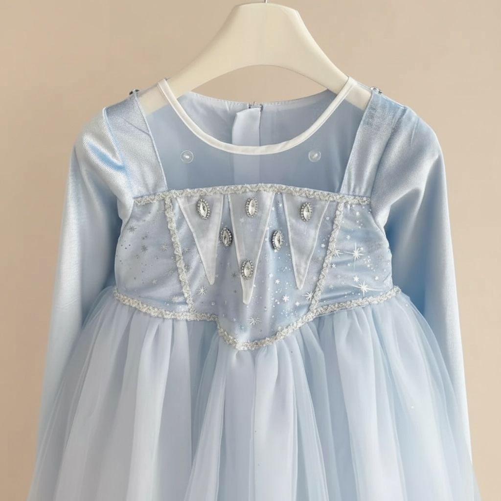 Robe Flocon des neiges - Élise