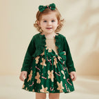 Robe bébé de Noël - 3 pièces