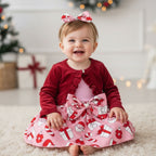 Robe bébé de Noël - 3 pièces