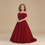 Robe cérémonie ado - Bordeaux Élégance