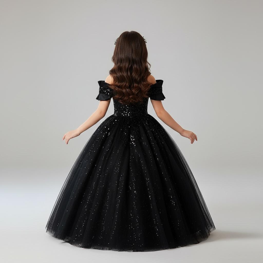 Robe cérémonie ado - Love black