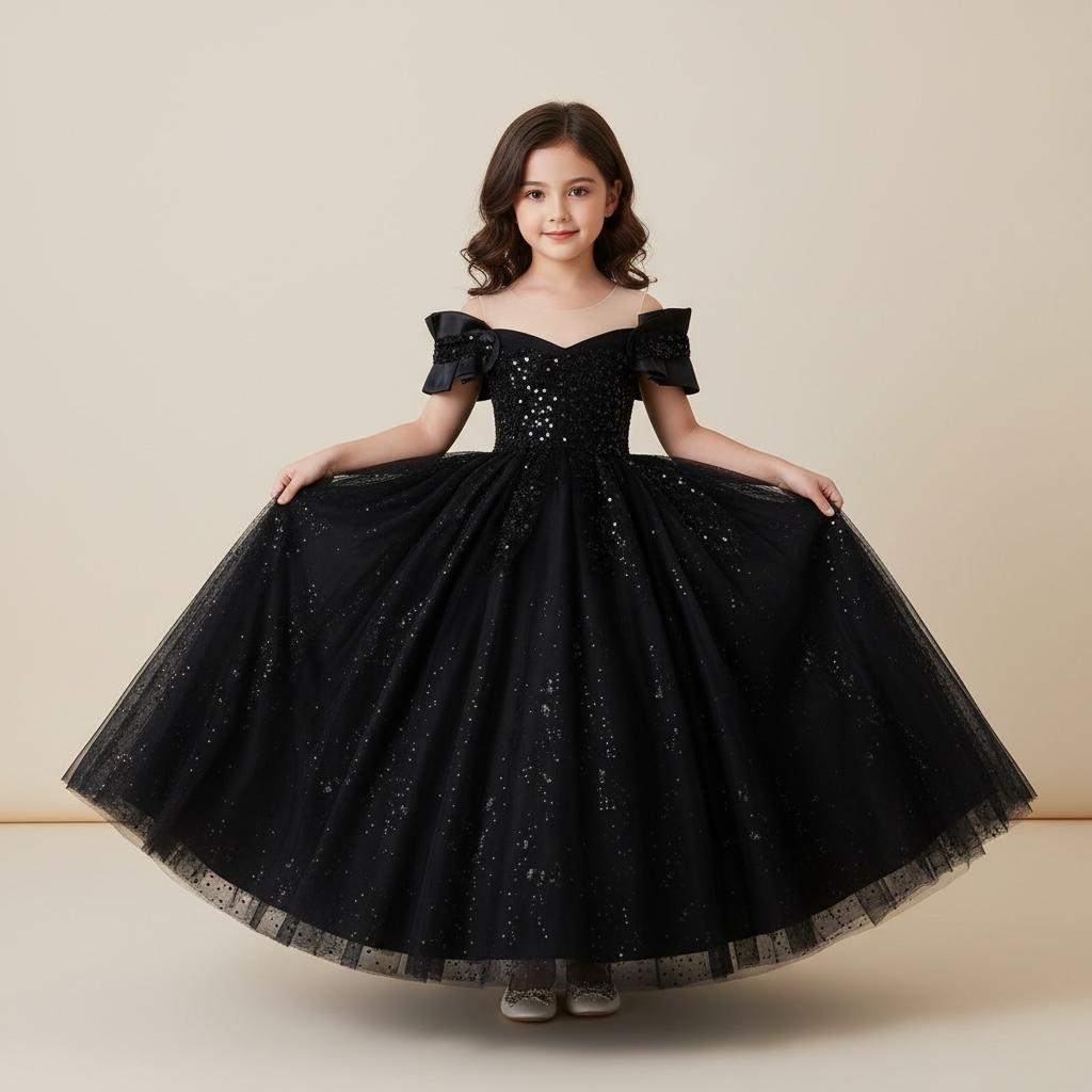 Robe cérémonie ado - Love black