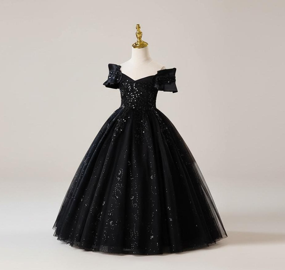 Robe cérémonie ado - Love black