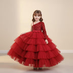 Robe longue ado - Elégante froufrou