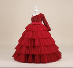 Robe longue ado - Elégante froufrou