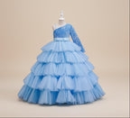 Robe longue ado - Elégante froufrou