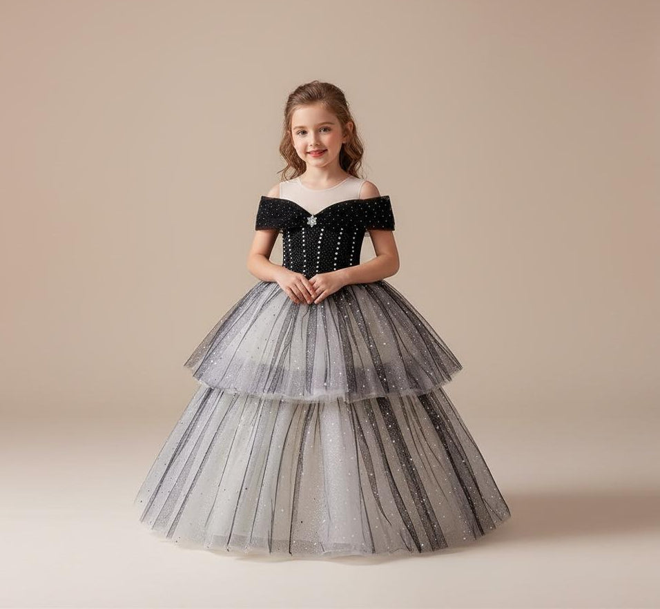 Robe de princesse Ado - Ambre