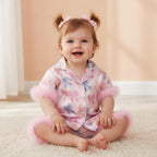 Pyjama enfant - Satiné short noeud