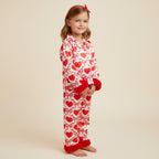 Pyjama fille - 2 pièces coeur love