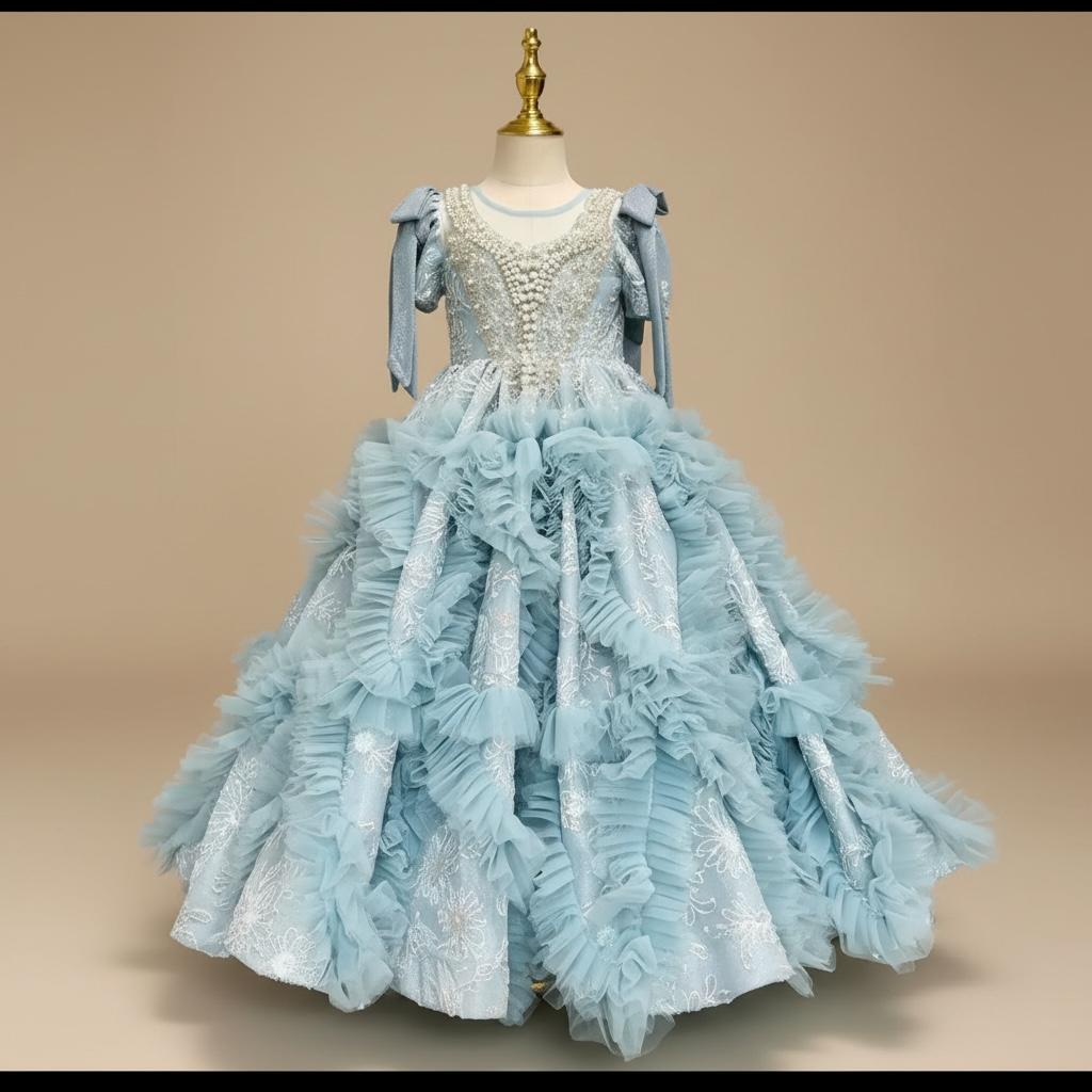 Robe de princesse fille - Luxe Cherry