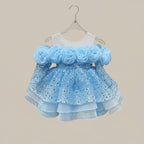 Robe anniversaire fille - Rosase brillante