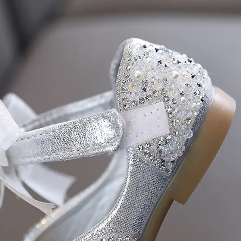 Ballerine de cérémonie fille à scratch