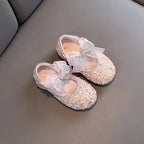 Ballerine rose avec perle