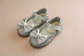 chaussures cérémonie fille verte