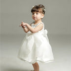 Robe baptême bébé fille blanche