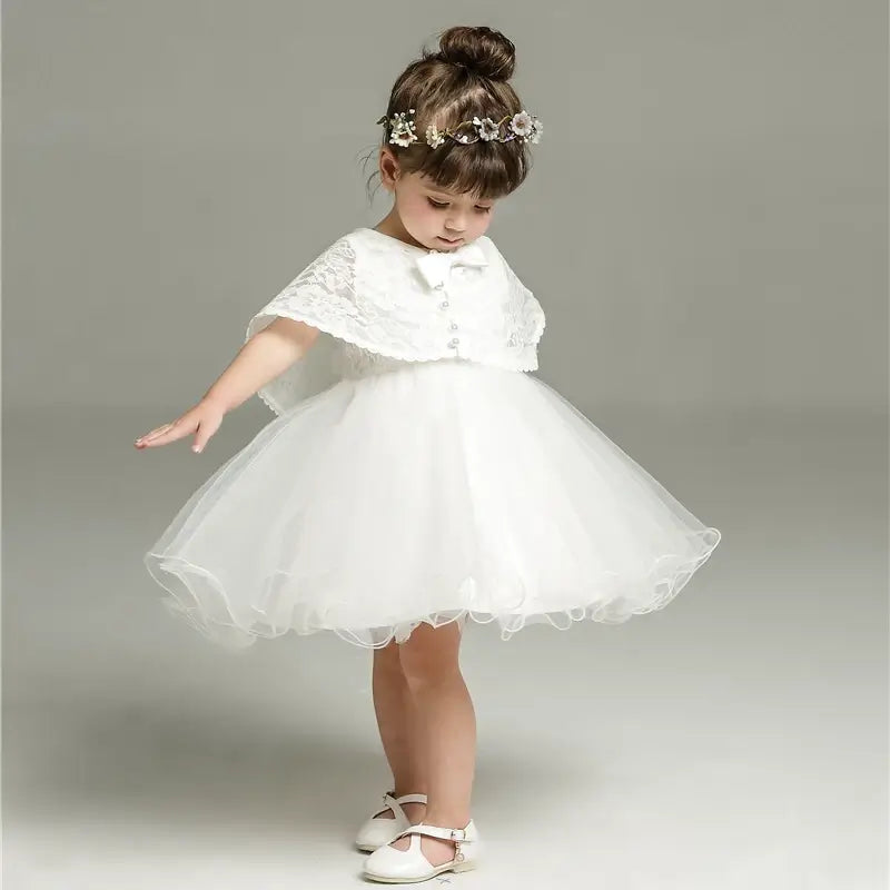 Robe bapteme fille bolero