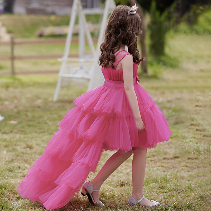 Robe cérémonie bouffante enfant fille