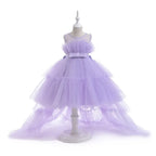 Robe cérémonie princesse bouffante violette