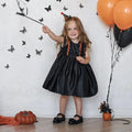 robe halloween enfant noeud papillon pour petite sorcière