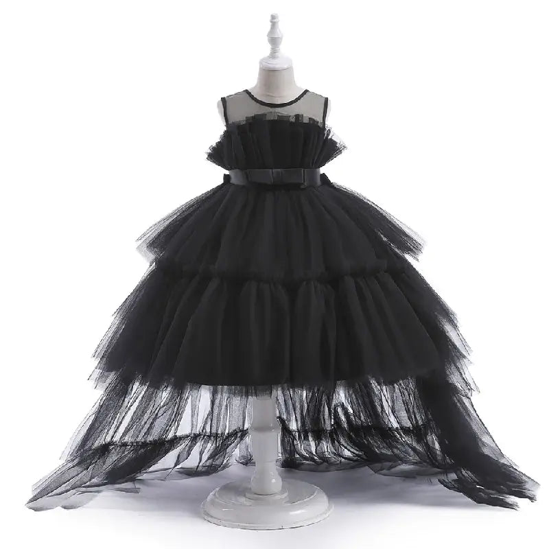 Robe noire cérémonie princesse bouffante