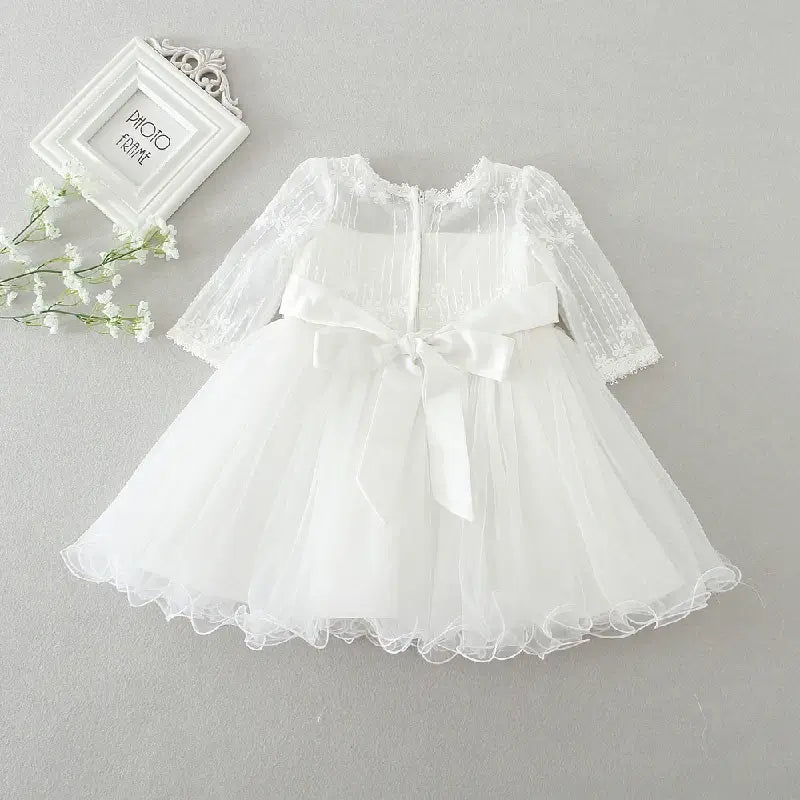 Robe bébé manches évasées
